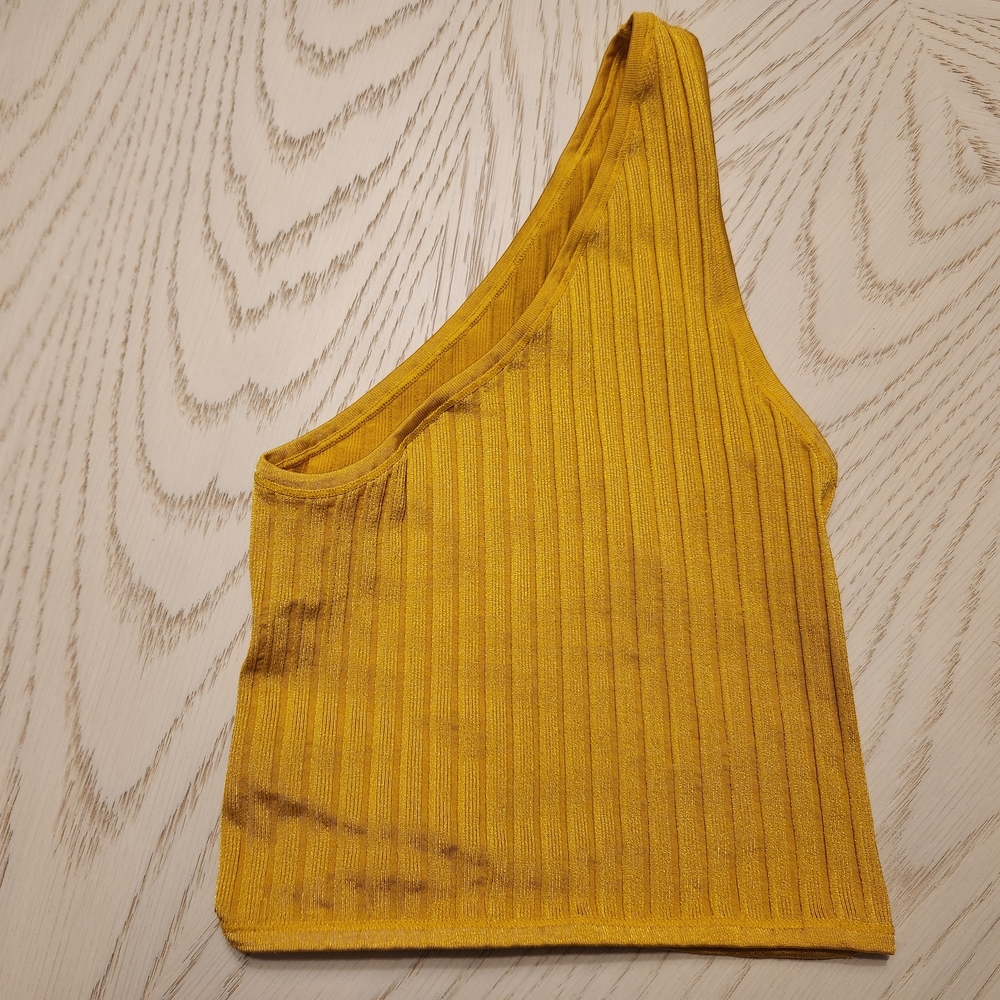 Urban Outfitters One Shoulder Tank With Cute Cut-out